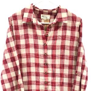 Women’s Plaid Button Down Dress
